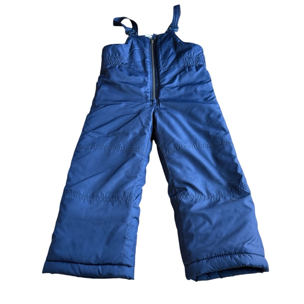 Carter’s Kids Girls/Boys Blue Snow Bib Overalls Size 6 Zip Up Winter